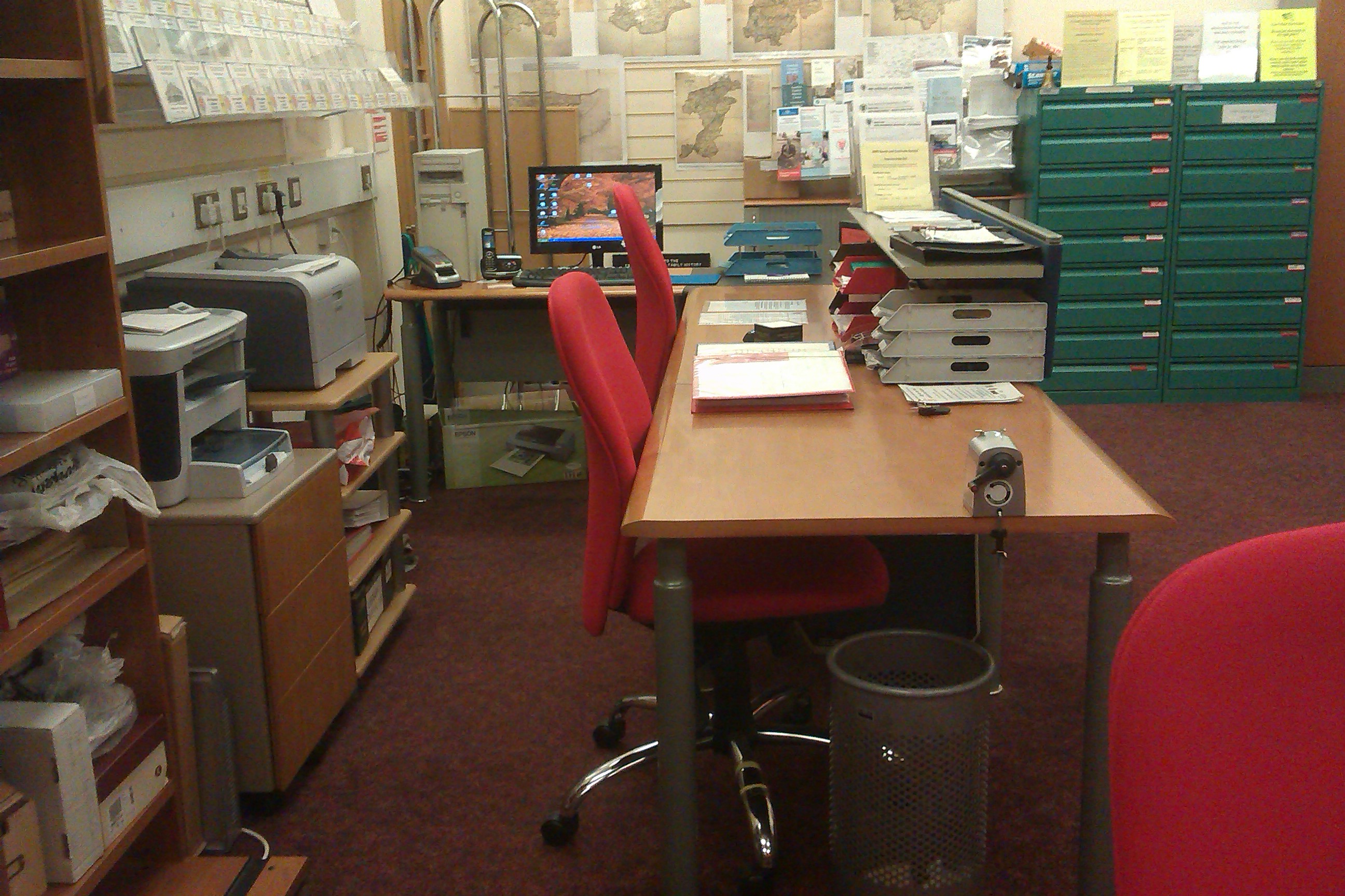 Repoting Room Photos of Research Room Apr 2013